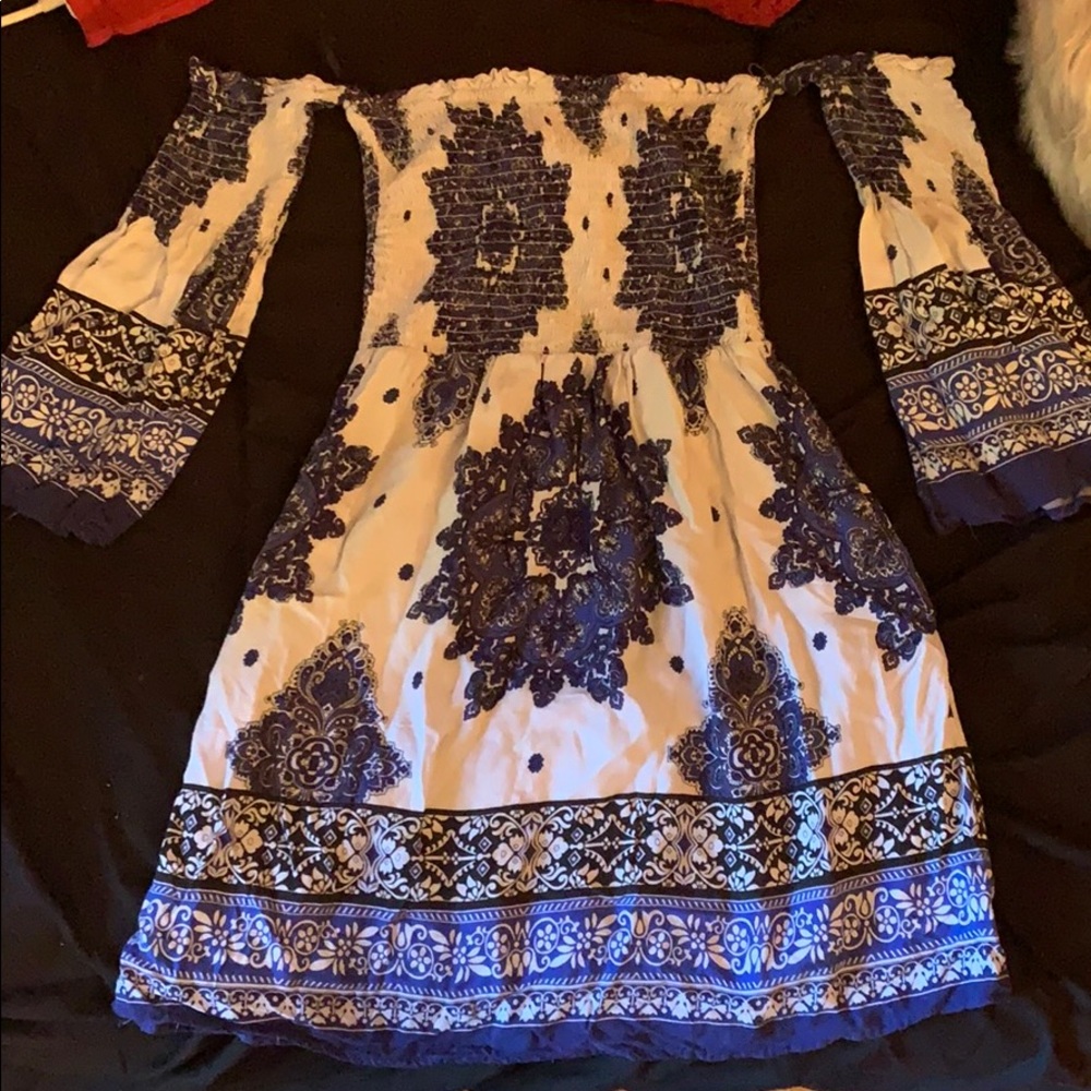 Off the shoulder dress